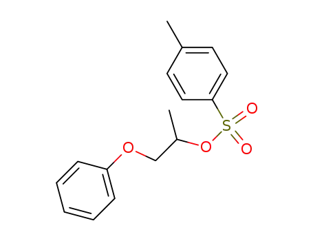 Molecular Structure of 69333-63-7 (2-Propanol, 1-phenoxy-, 4-methylbenzenesulfonate)