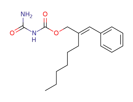 allophanic acid-(2-hexyl-3-phenyl-allyl ester)