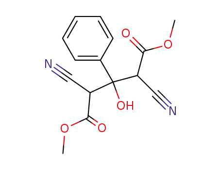 2,4-dicyano-3-hydroxy-3-phenyl-glutaric acid dimethyl ester