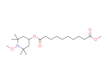 (1-methoxy-2,2,6,6-tetramethylpiperidin-4-yl)sebacic acid monomethyl ester