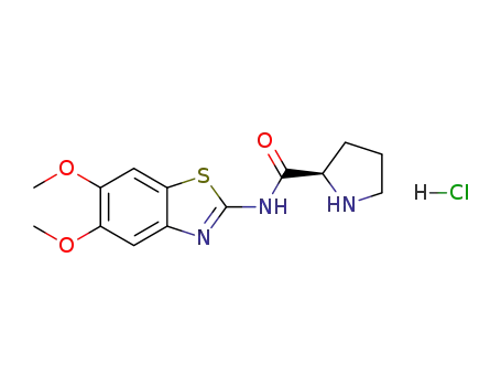 (R)-N-(5,6-dimethoxybenzo[d]thiazol-2-yl)pyrrolidine-2-carboxamide hydrochloride