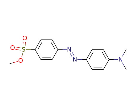 Molecular Structure of 111915-50-5 (Benzenesulfonic acid, 4-[[4-(dimethylamino)phenyl]azo]-, methyl ester)