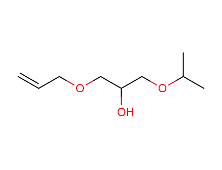 Molecular Structure of 61940-59-8 (1-Isopropoxy-3-(allyloxy)-2-propanol)