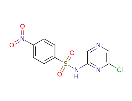 N-(6-chloropyrazin-2-yl)-4-nitrobenzenesulfonamide
