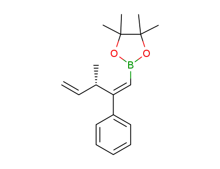 (S,E)-4,4,5,5-tetramethyl-2-(3-methyl-2-phenylpenta-1,4-dien-1-yl)-1,3,2-dioxaborolane