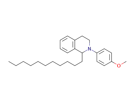2-(4-methoxyphenyl)-1-undecyl-1,2,3,4-tetrahydroisoquinoline