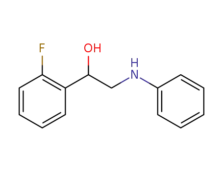 1-(2-fluorophenyl)-2-(phenylamino)ethan-1-ol