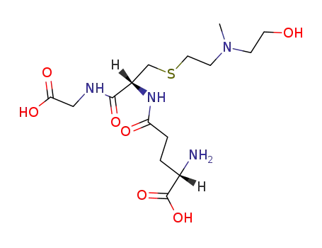 (S)-2-Amino-4-((R)-1-(carboxymethyl-carbamoyl)-2-{2-[(2-hydroxy-ethyl)-methyl-amino]-ethylsulfanyl}-ethylcarbamoyl)-butyric acid