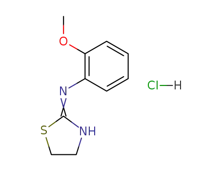 2-(2-methoxyphenyl)iminothiazolidine hydrochloride