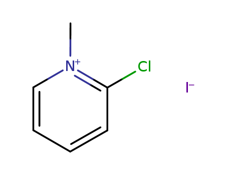 14338-32-0,2-Chloro-1-methylpyridinium iodide,Pyridinium,2-chloro-1-methyl-, iodide (8CI,9CI);1-Methyl-2-chloropyridinium iodide;2-Chloro-N-methylpyridinium iodide;2-Chloropyridine methiodide;2-Chloropyridinium iodomethylate;Mukaiyamareagent;Mukaiyama's reagent;N-Methyl-2-chloropyridinium iodide;