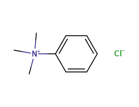 Molecular Structure of 138-24-9 (Trimethylphenylammonium chloride)