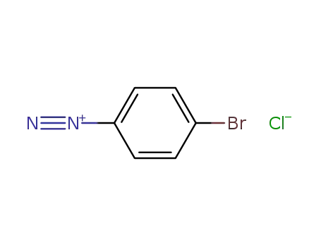 Molecular Structure of 2028-85-5 (4-Bromobenzenediazonium chloride)
