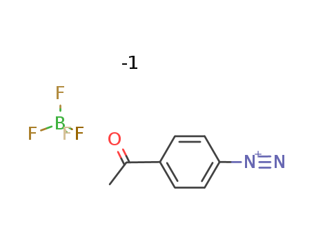 Benzenediazonium, 4-acetyl-, tetrafluoroborate(1-)