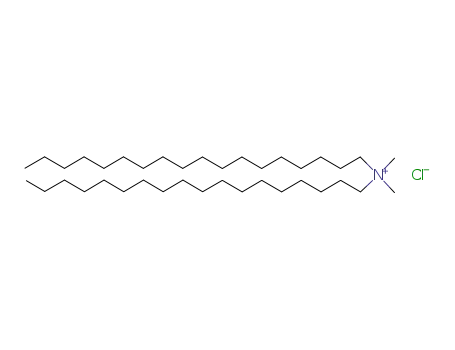 Molecular Structure of 107-64-2 (Dioctadecyl dimethyl ammonium chloride)