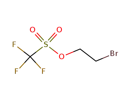 Molecular Structure of 103935-47-3 (2-Bromoethyl trifluoromethanesulphonate)