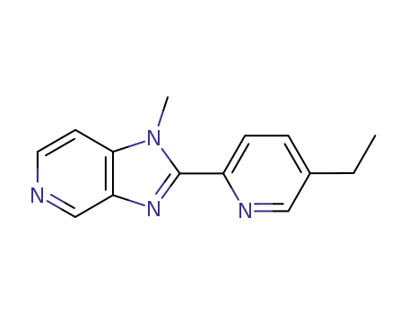 2-(5'-Ethyl-2'-pyridyl)-1-methyl-1H-imidazo<4,5-c>pyridine