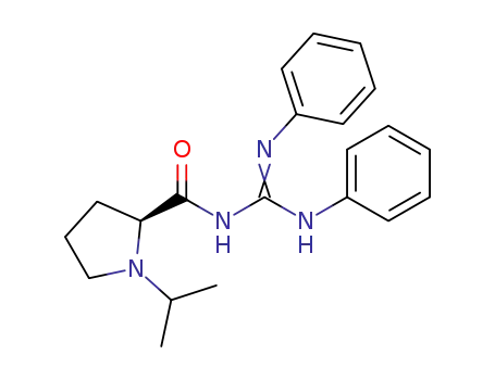 (S)-N-(N,N'-diphenylcarbamimidoyl)-1-isopropylpyrrolidine-2-carboxamide
