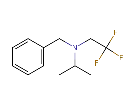 N-benzyl-N-(2,2,2-trifluoroethyl)propan-2-amine