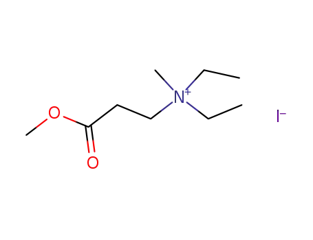 diethyl-(2-methoxycarbonyl-ethyl)-methyl-ammonium; iodide