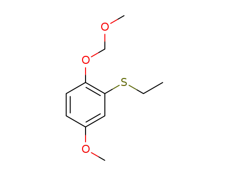 2-(ethylsulfanyl)-4-methoxy-1-(methoxymethoxy)benzene