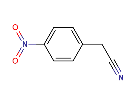 Molecular Structure of 555-21-5 (p-Nitrophenylacetonitrile)
