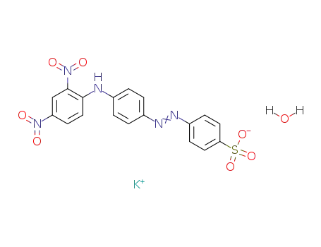 4-[4-(2,4-dinitro-anilino)-phenylazo]-benzenesulfonic acid ; potassium-compound