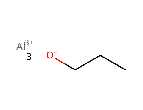 Molecular Structure of 4073-85-2 (Trispropoxyaluminum)