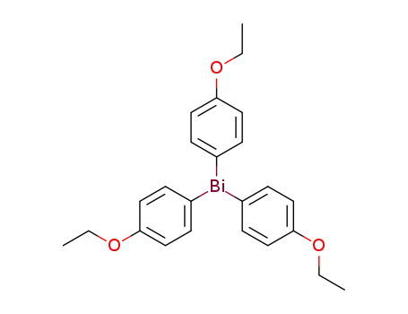 Molecular Structure of 90591-48-3 (TRIS(4-ETHOXYPHENYL)BISMUTH)