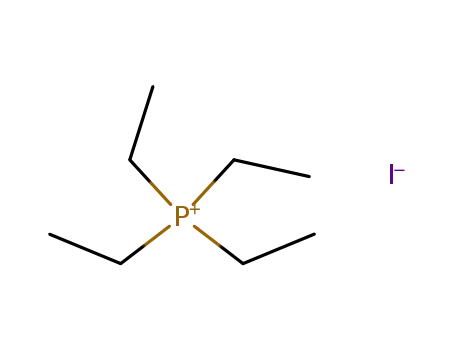 Molecular Structure of 4317-06-0 (TETRAETHYLPHOSPHONIUM IODIDE)