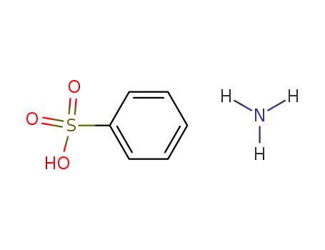 Molecular Structure of 19402-64-3 (Ammonium benzenesulfonate)