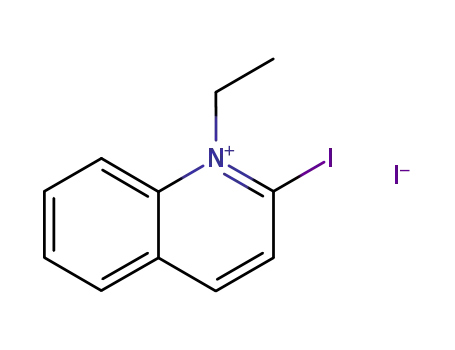 1-ethyl-2-iodoquinolinium iodide