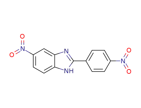 Molecular Structure of 1772-39-0 (5-nitro-2-(4-nitrophenyl)-1H-benzimidazole)