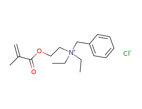 Molecular Structure of 47034-01-5 (benzyldiethyl[2-[(2-methyl-1-oxoallyl)oxy]ethyl]ammonium chloride)