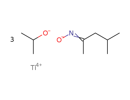 4-methyl-pentan-2-one oxime; tris-(propan-2-olato-O)-titanium(1+) salt (1:1)