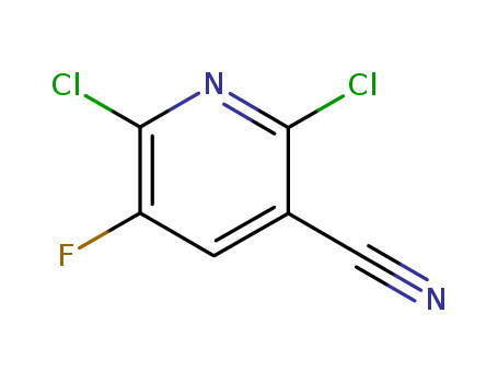 2,6-Dichloro-5-fluoro-3-pyridinecarbonitrile(82671-02-1)