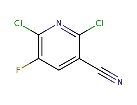 2,6-dichloro-5-fluoro-pyridine-3-carbonitrile