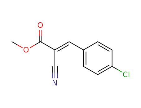 methyl (E)-2-cyano-3-(4-chlorophenyl)-2-propenoate