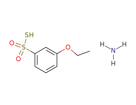 3-Ethoxy-benzenethiosulfonic acid; compound with ammonia