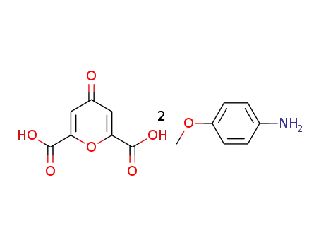 Bis-(p-methoxyanilinium) chelidonate