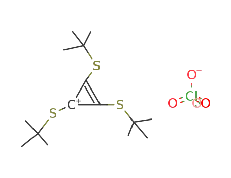 tris(tert-butylthio)cyclopropenylium perchlorate