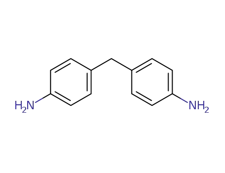 Molecular Structure of 101-77-9 (4,4'-Methylenedianiline)