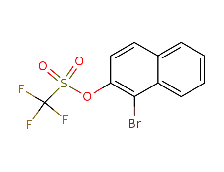 trifluoromethanesulfonic acid 1-bromonaphthalen-2-yl ester