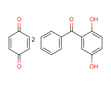 2,5-dihydroxy-benzophenone; compound with [1,4]benzoquinone