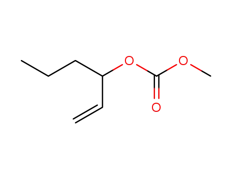 Molecular Structure of 83135-00-6 (Carbonic acid, 1-ethenylbutyl methyl ester)