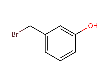 Molecular Structure of 74597-04-9 (3-(Bromomethyl)phenol)