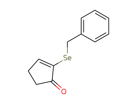 2-Benzylselanyl-cyclopent-2-enone
