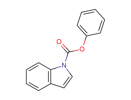 Molecular Structure of 74117-31-0 (1H-Indole-1-carboxylic acid, phenyl ester)