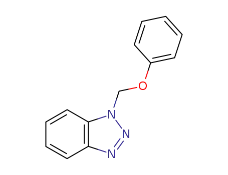 Molecular Structure of 111198-02-8 (1-(PHENOXYMETHYL)-1H-BENZOTRIAZOLE)