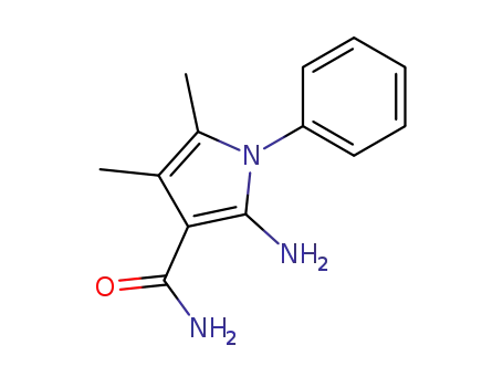 2-amino-4,5-dimethyl-1-phenyl-1H-pyrrole-3-carbonamide