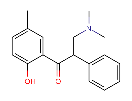 3-Dimethylamino-1-(2-hydroxy-5-methyl-phenyl)-2-phenyl-propan-1-one